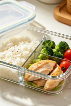 Glass Food Storage Container